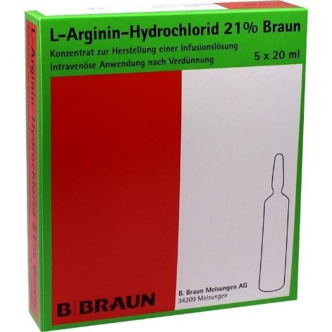 Л-Аргинин гидрохлорид (ампулы) — L-Arginin-Hydrochlorid (ampuls)
